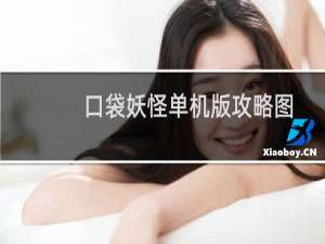 口袋妖怪单机版攻略图