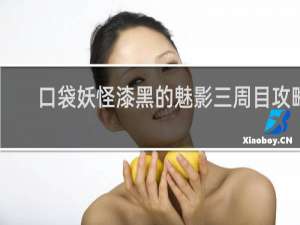 口袋妖怪漆黑的魅影三周目攻略