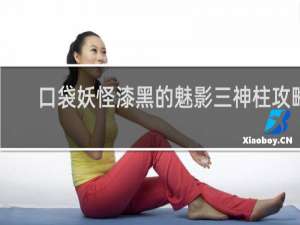 口袋妖怪漆黑的魅影三神柱攻略