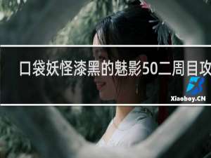 口袋妖怪漆黑的魅影50二周目攻略