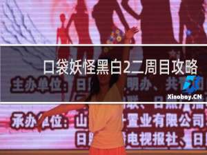口袋妖怪黑白2二周目攻略