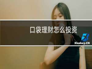 口袋理财怎么投资