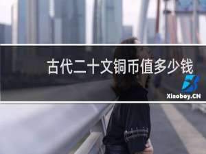 古代二十文铜币值多少钱