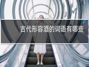 古代形容酒的词语有哪些