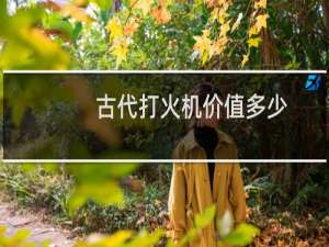 古代打火机价值多少