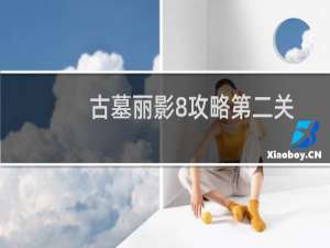 古墓丽影8攻略第二关