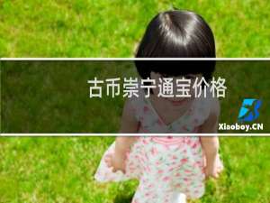 古币崇宁通宝价格