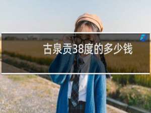古泉贡38度的多少钱