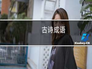 古诗成语