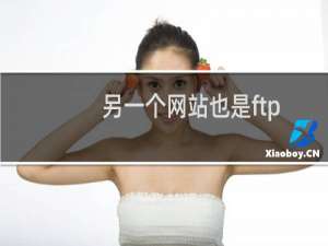 另一个网站也是ftp开始可以下载，我就试了下上传功能，把原先