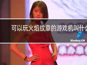 可以玩火焰纹章的游戏机叫什么