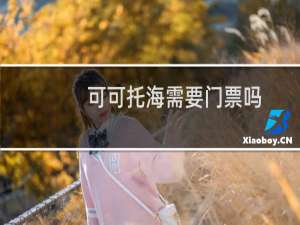 可可托海需要门票吗