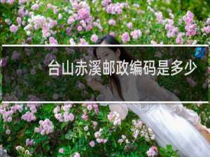 台山赤溪邮政编码是多少
