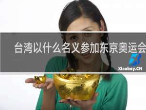 台湾以什么名义参加东京奥运会吗