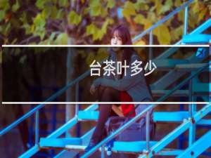 台茶叶多少