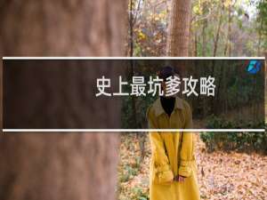 史上最坑爹攻略