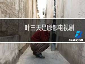 叶三天是哪部电视剧