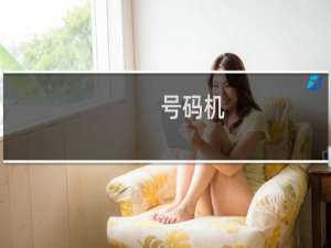 号码机