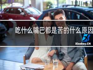 吃什么嘴巴都是苦的什么原因