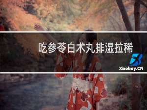 吃参苓白术丸排湿拉稀（吃参苓白术丸排湿过程）