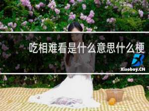 吃相难看是什么意思什么梗