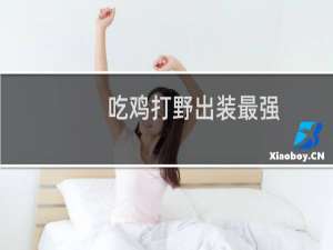 吃鸡打野出装最强