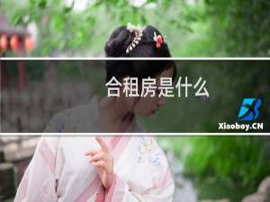 合租房是什么