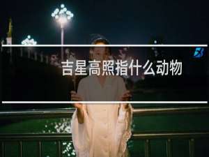吉星高照指什么动物