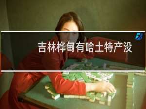 吉林桦甸有啥土特产没