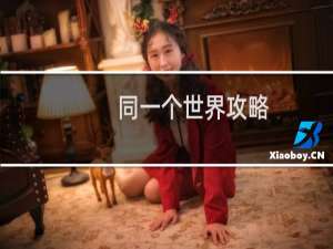 同一个世界攻略
