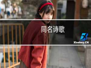同名诗歌（同名诗歌）