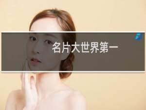 名片大世界第一