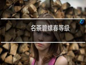 名茶碧螺春等级