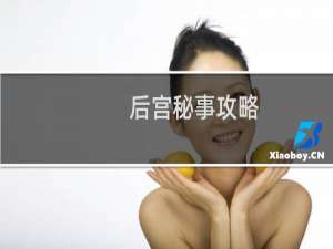 后宫秘事攻略