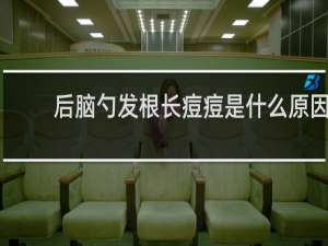 后脑勺发根长痘痘是什么原因