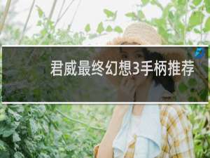 君威最终幻想3手柄推荐