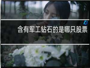 含有军工钻石的是哪只股票