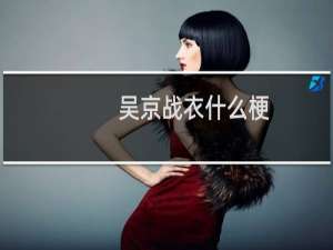 吴京战衣什么梗