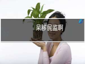 呆移民监啊