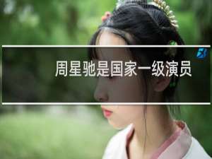 周星驰是国家一级演员