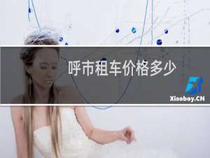 呼市租车价格多少