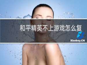 和平精英不上游戏怎么复制键位