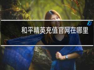 和平精英充值官网在哪里(和平精英怎么在官网充值)