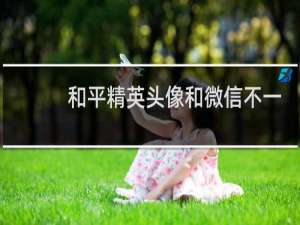 和平精英头像和微信不一样怎么设置可以改性别吗