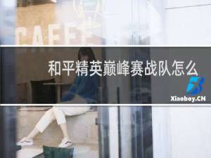 和平精英巅峰赛战队怎么申请(和平精英巅峰赛怎么弄战队)