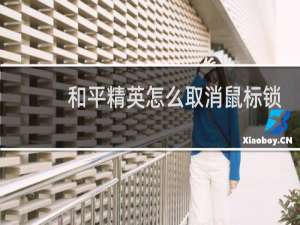 和平精英怎么取消鼠标锁定(和平精英游戏中怎么锁定屏幕)