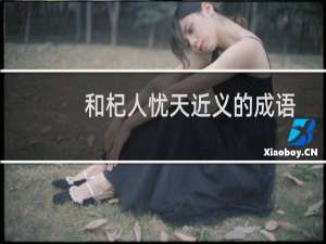 和杞人忧天近义的成语.