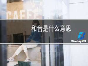 和音是什么意思（和音是什么意思）