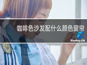 咖啡色沙发配什么颜色窗帘