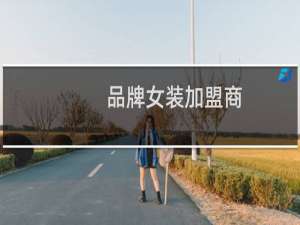 品牌女装加盟商